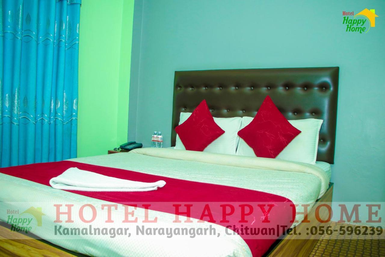 Hotel Happy Home Chitwan Exteriör bild