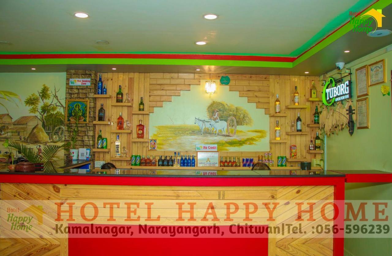Hotel Happy Home Chitwan Exteriör bild